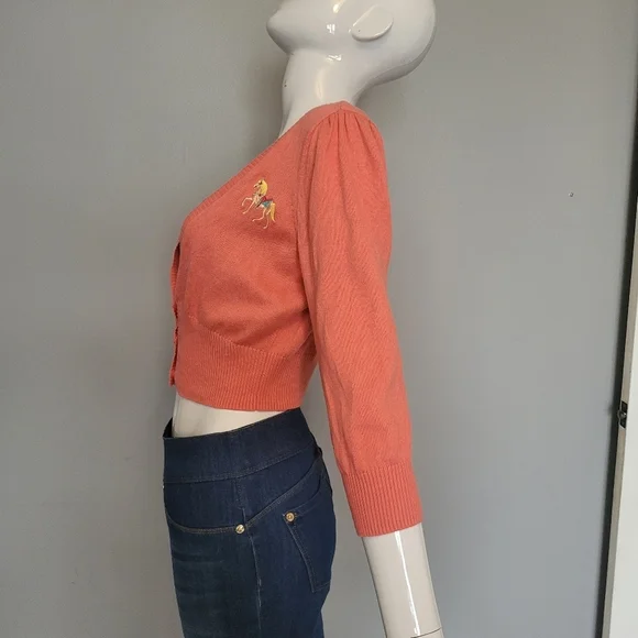 Disney Dress Shop Main Street USA Cardigan, VGUC, Size S - Picture 5 of 7